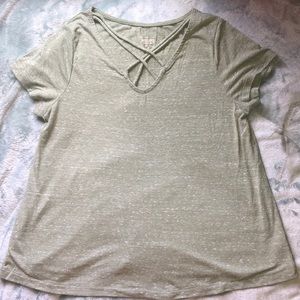 Green t shirt